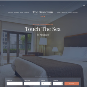 Grandium – Luxury Hotel WordPress Theme